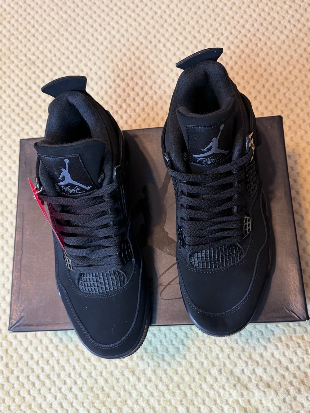 Jordan Men’s Black High-Top Sneakers